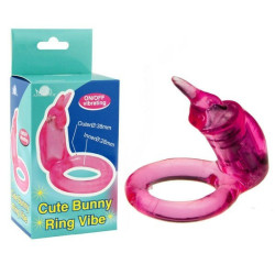 ANEL PENIANO VIBRADOR CUTE BUNNY