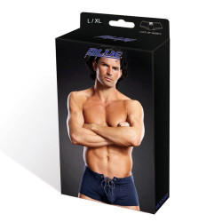 BLUE LINE Microfiber Lace-Up Trunk Blue