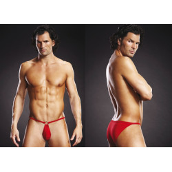 BLUE LINE Microfiber Pouch Bikini Red
