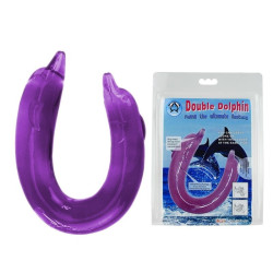 Double Dolphin roxo