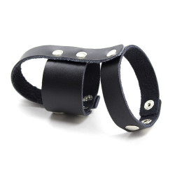 EROTIC Extreme BDSM – 2 Leather Cockring