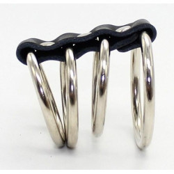 EROTIC Extreme Cockring – 2 Metal Cock Male