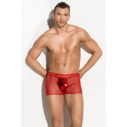 Mateo Boxers Transparentes Vermelho
