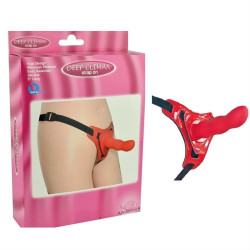 STRAP-ON DEEP CLIMAX – VERMELHO red