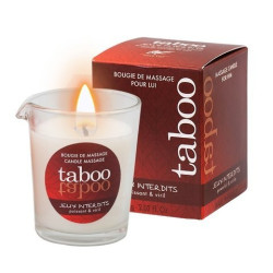 VELA DE MASSAGEM PARA ELE JEUX INTERDITS 60GR